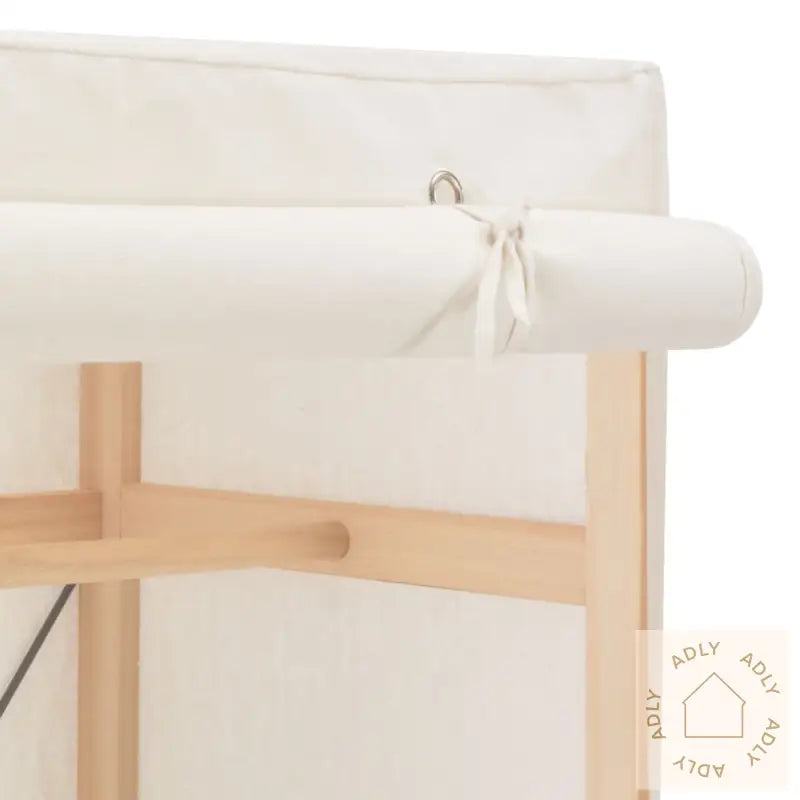 Garderobeskap Hvit 79X40X170 Cm Stoff