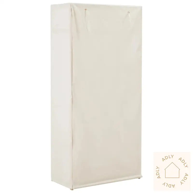 Garderobeskap Hvit 79X40X170 Cm Stoff
