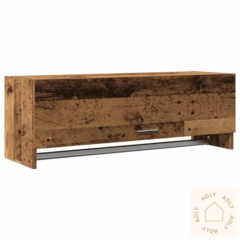 Garderobe Gammelt Tre 100X32,5X35 Cm Konstruert Tre