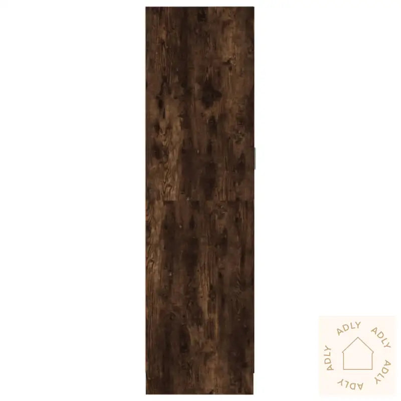 Garderobe Røkt Eik 82,5X51,5X180 Cm Konstruert Tre