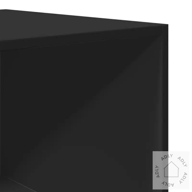 Garderobe Svart 100X50X200 Cm Sponplate