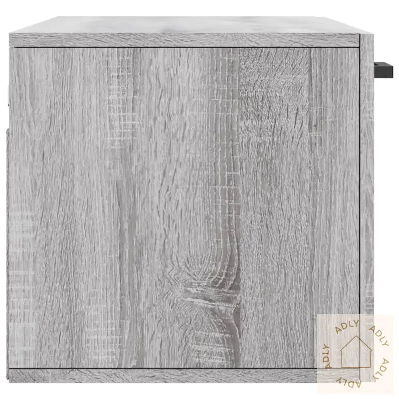 Veggskap Grå Sonoma 80X36,5X35 Cm Konstruert Tre