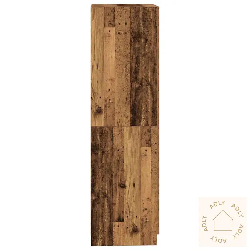 Garderobe Gammelt Tre 80X52X180 Cm Konstruert Tre