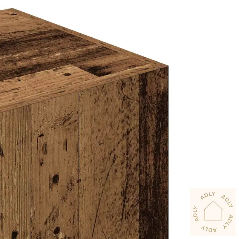 Garderobe Gammelt Tre 80X52X180 Cm Konstruert Tre