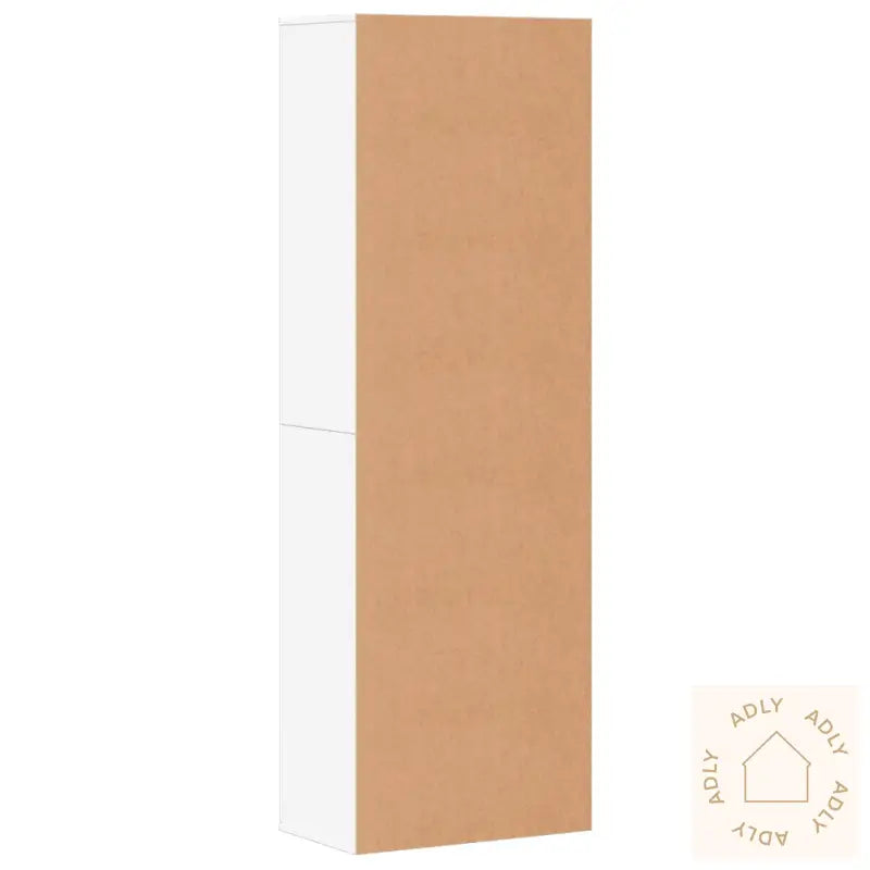 Highboard Hvit 60X35X180 Cm Konstruert Tre