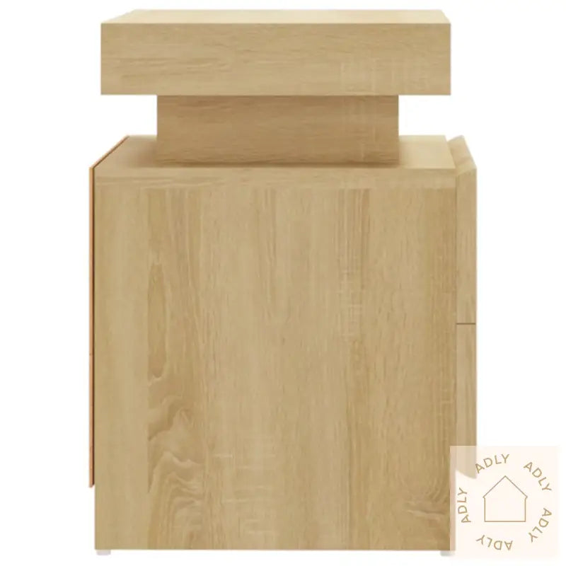 Nattbord Sonoma Eik 45X35X52 Cm Konstruert Tre