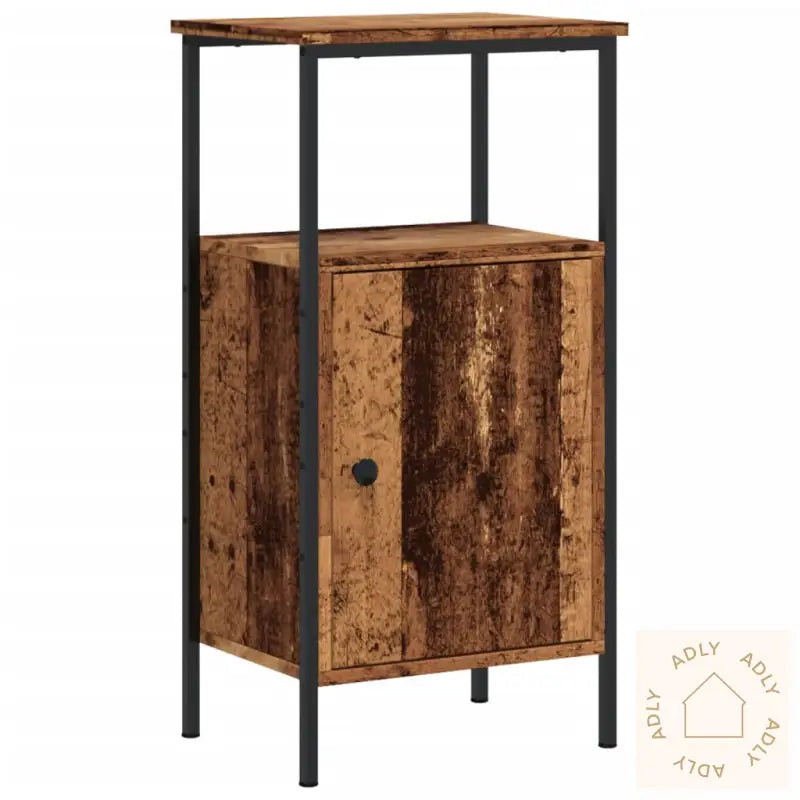 Nattbord Gammelt Tre 41X31X80 Cm Konstruert Tre