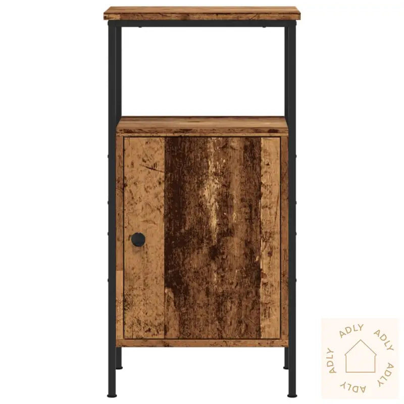 Nattbord Gammelt Tre 41X31X80 Cm Konstruert Tre