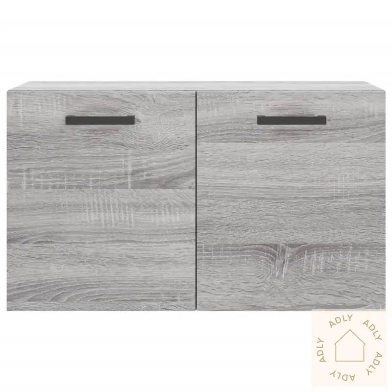 Veggskap Grå Sonoma 60X36,5X35 Cm Konstruert Tre