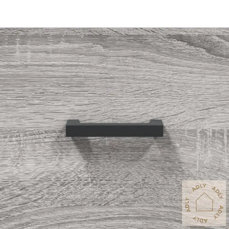 Veggskap Grå Sonoma 60X36,5X35 Cm Konstruert Tre