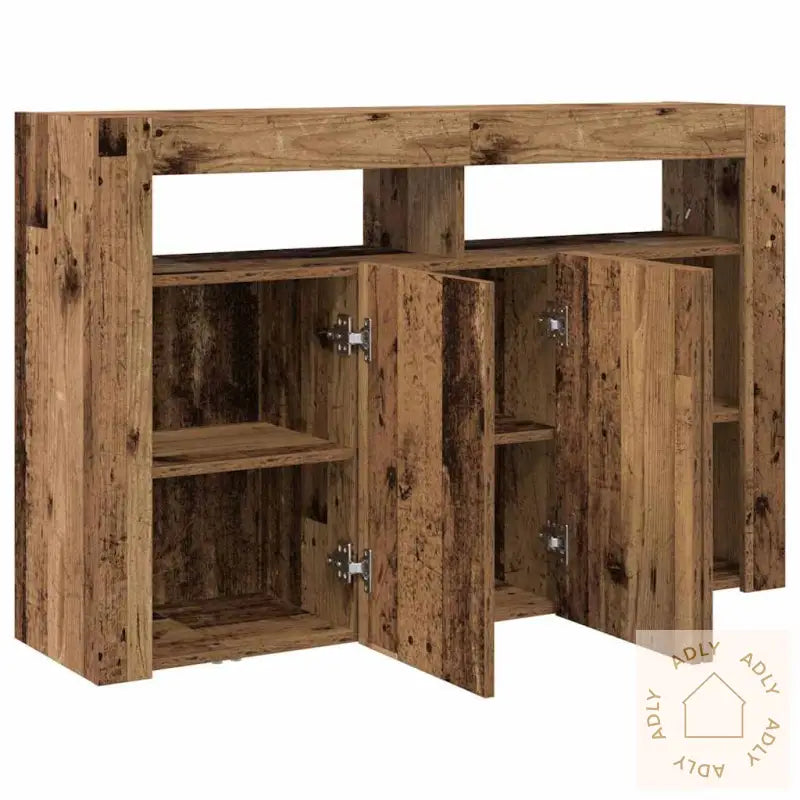 Sideboard Gammelt Tre Konstruert Tre 116 X 30 X 75 Cm Sideboard
