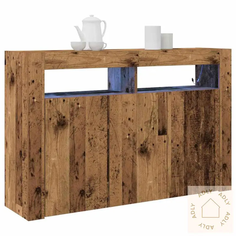 Sideboard Gammelt Tre Konstruert Tre 116 X 30 X 75 Cm Sideboard