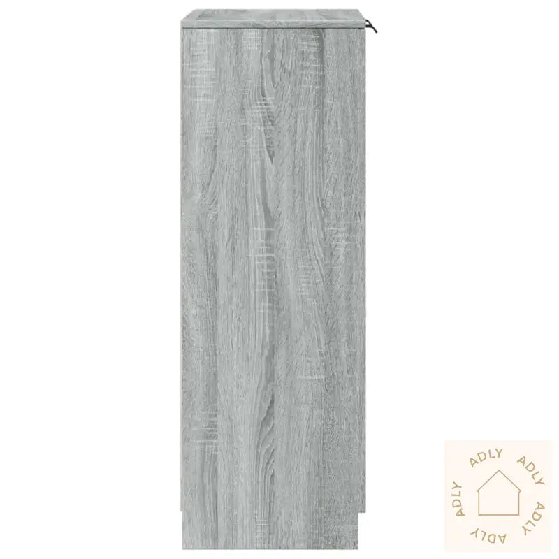 Skohylle Grå Sonoma 59X35X100 Cm Konstruert Tre