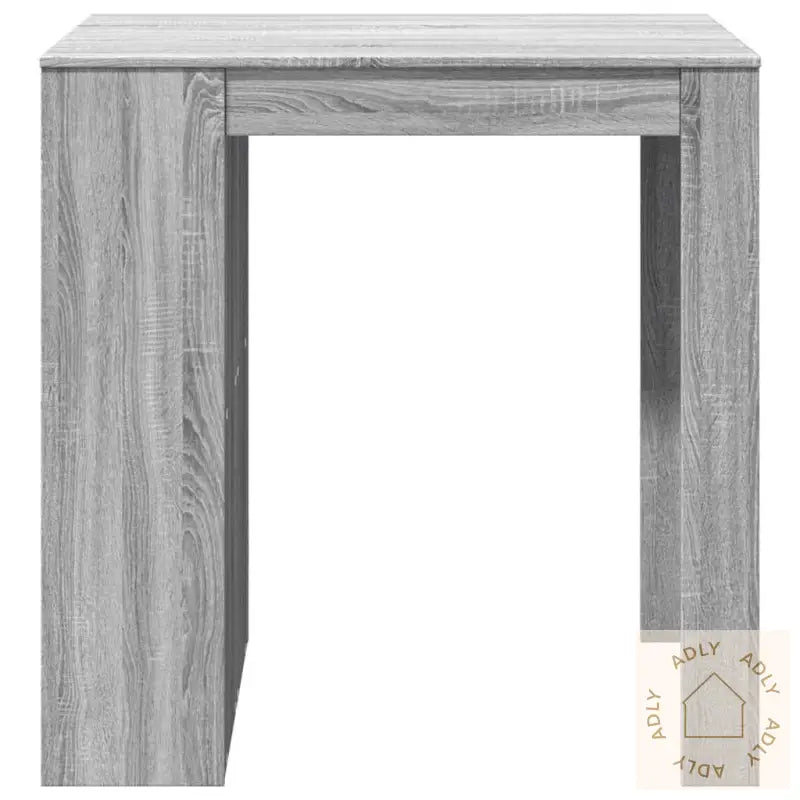 Barbord Grå Sonoma Eik 102X70X103,5 Cm Konstruert Tre