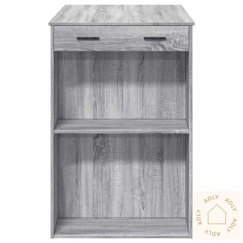 Barbord Grå Sonoma Eik 102X70X103,5 Cm Konstruert Tre