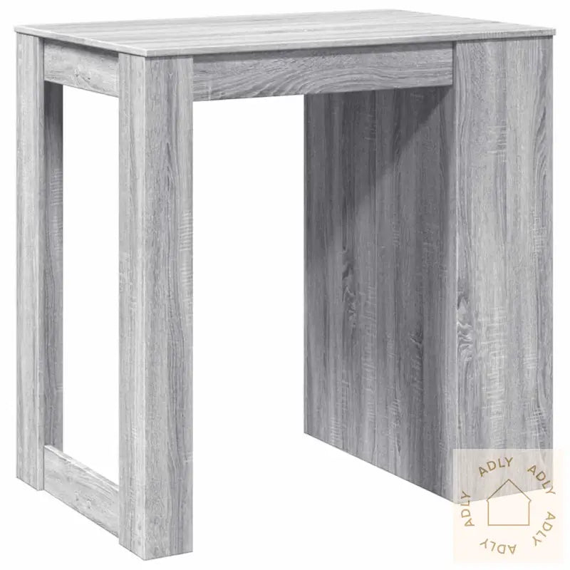 Barbord Grå Sonoma Eik 102X70X103,5 Cm Konstruert Tre