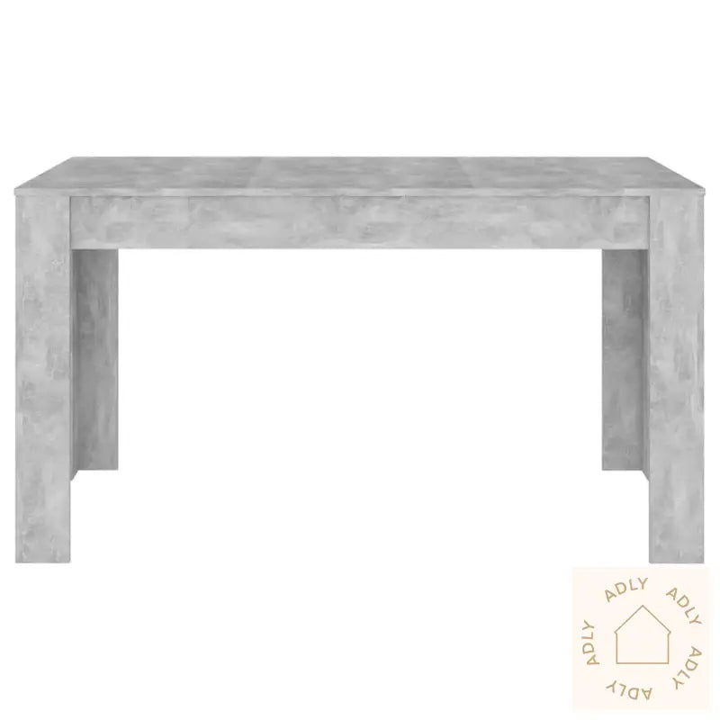 Spisebord Betonggrå 140X74,5X76 Cm Sponplate