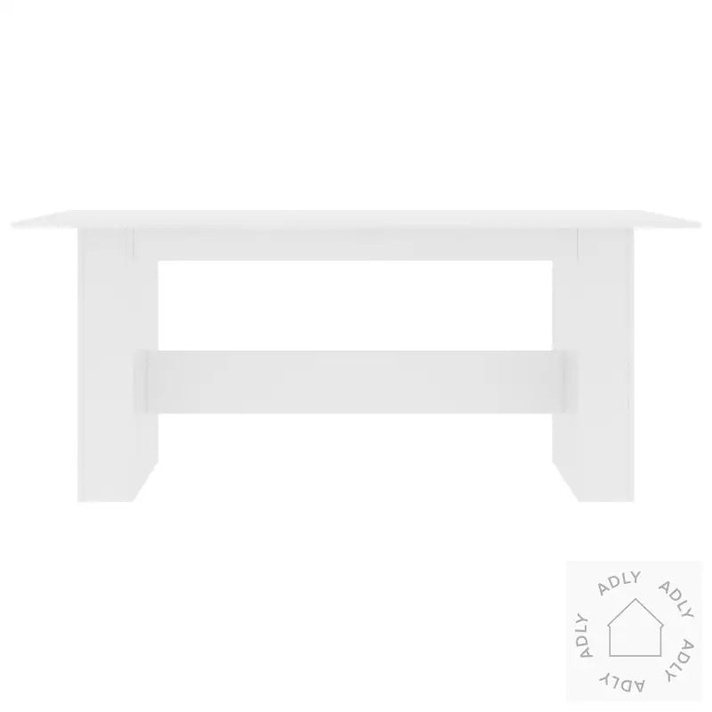 Spisebord Hvit 180X90X76 Cm Konstruert Tre