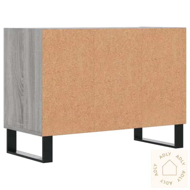 Tv-Benk Grå Sonoma 69,5X30X50 Cm Konstruert Tre