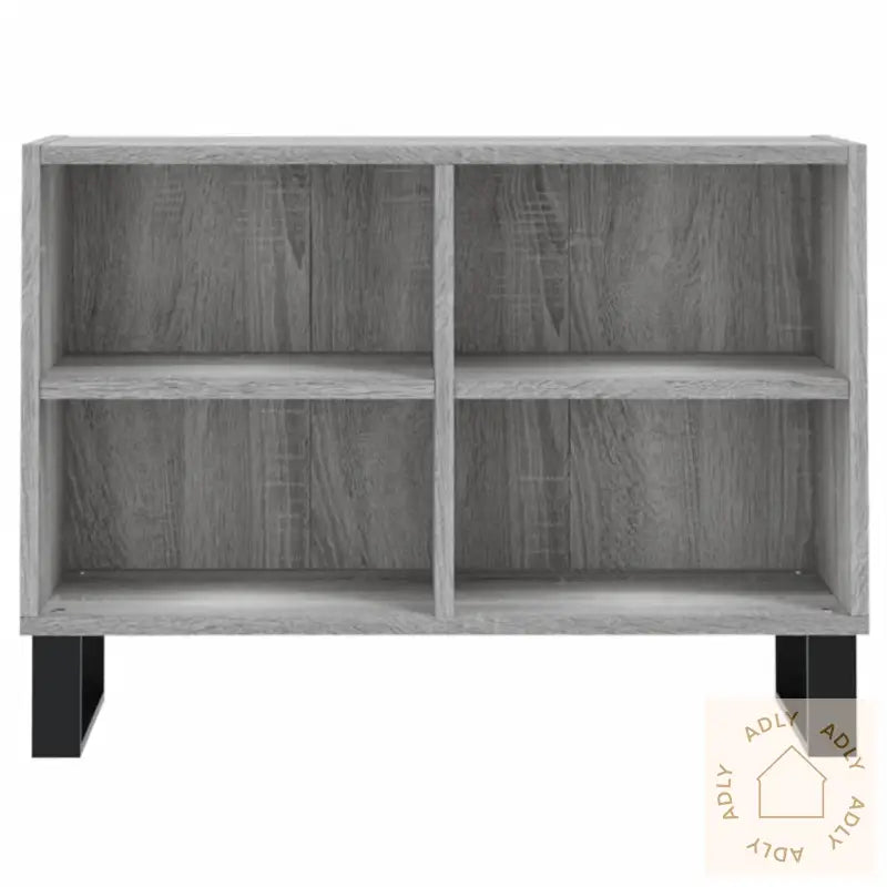 Tv-Benk Grå Sonoma 69,5X30X50 Cm Konstruert Tre