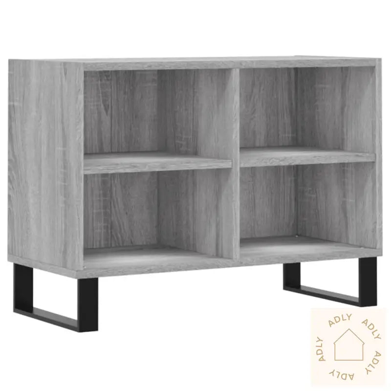 Tv-Benk Grå Sonoma 69,5X30X50 Cm Konstruert Tre