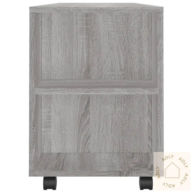 Tv-Benk Grå Sonoma 102X34,5X43 Cm Konstruert Tre