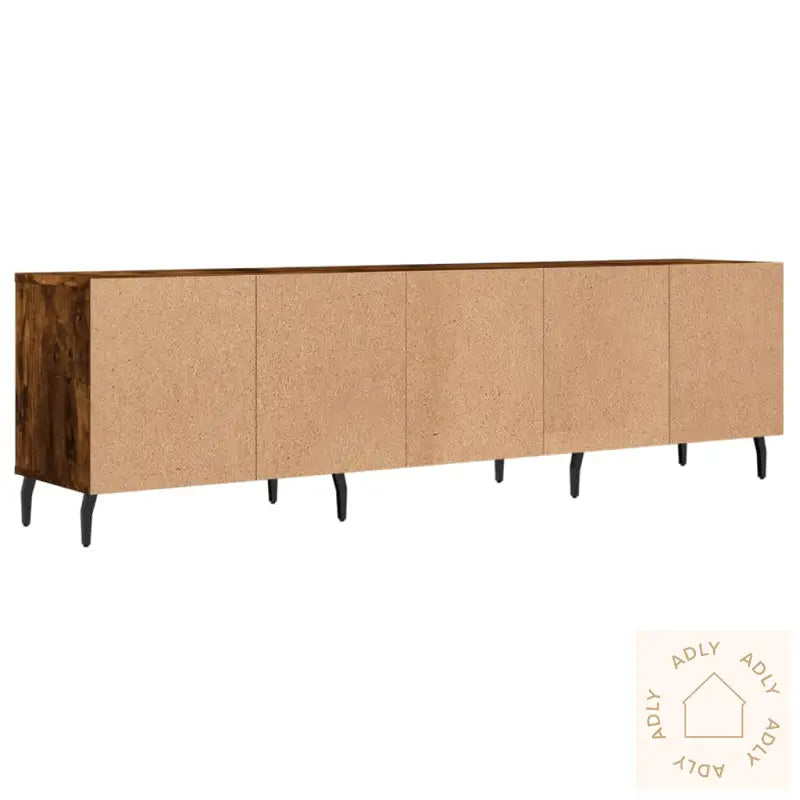 Tv-Benk Røkt Eik 150X30X44,5 Cm Konstruert Tre