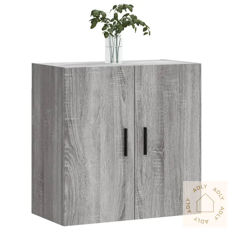 Veggskap Grå Sonoma 60X31X60 Cm Konstruert Tre