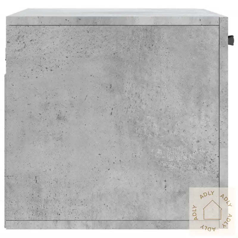Veggskap Betonggrå 60X36,5X35 Cm Konstruert Tre
