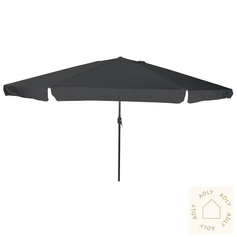 Hageparasol 395X245 Cm Antrasitt