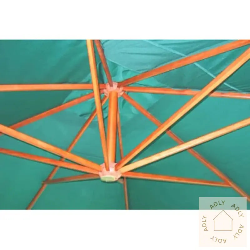 Parasol 300 X 400 Cm Grønn Svevende