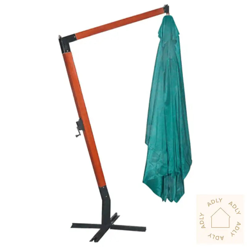 Parasol 300 X 400 Cm Grønn Svevende
