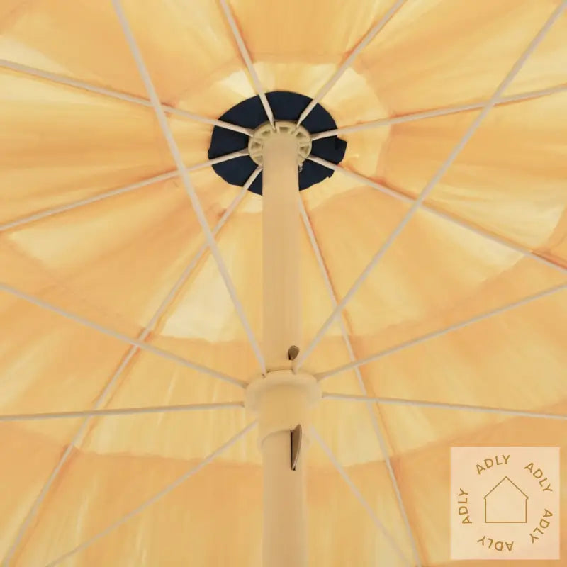 Strandparasoll Naturell 300 Cm Hawaii-Stil