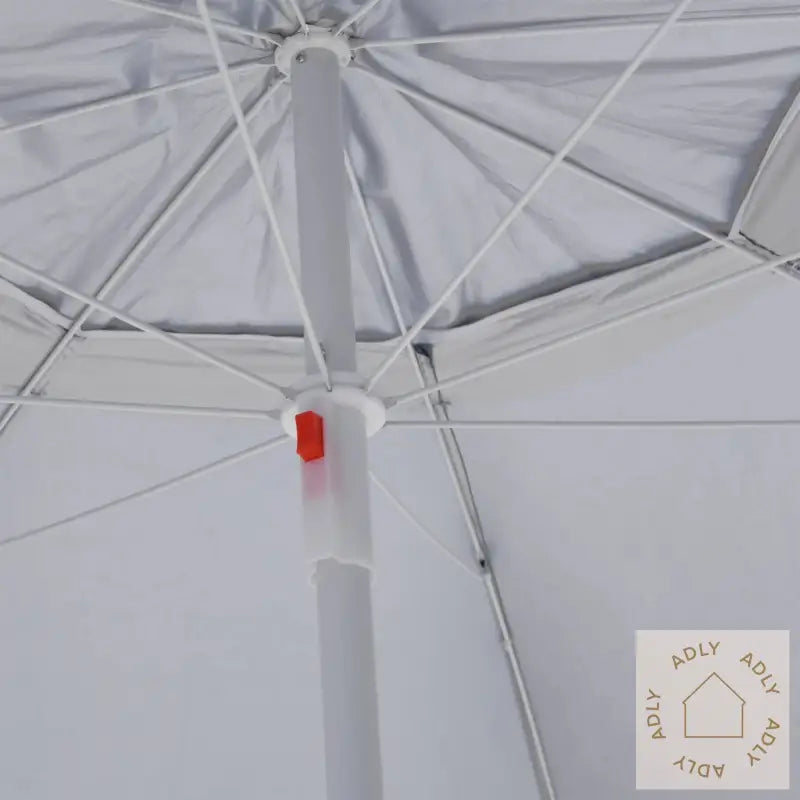 Strandparasoll Med Sidevegger Sand 215 Cm