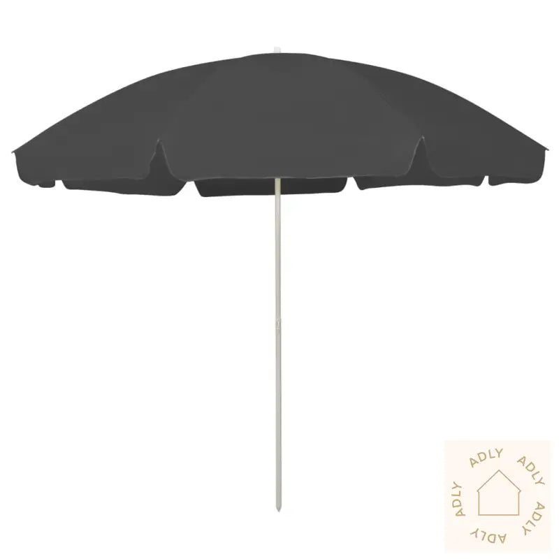 Strandparasoll Antrasitt 300 Cm