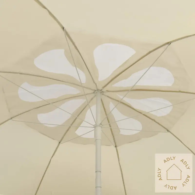 Strandparasoll Sandgul 300 Cm