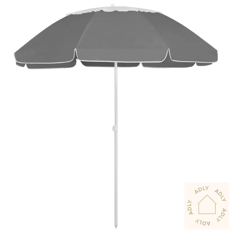 Strandparasoll Antrasitt 300 Cm