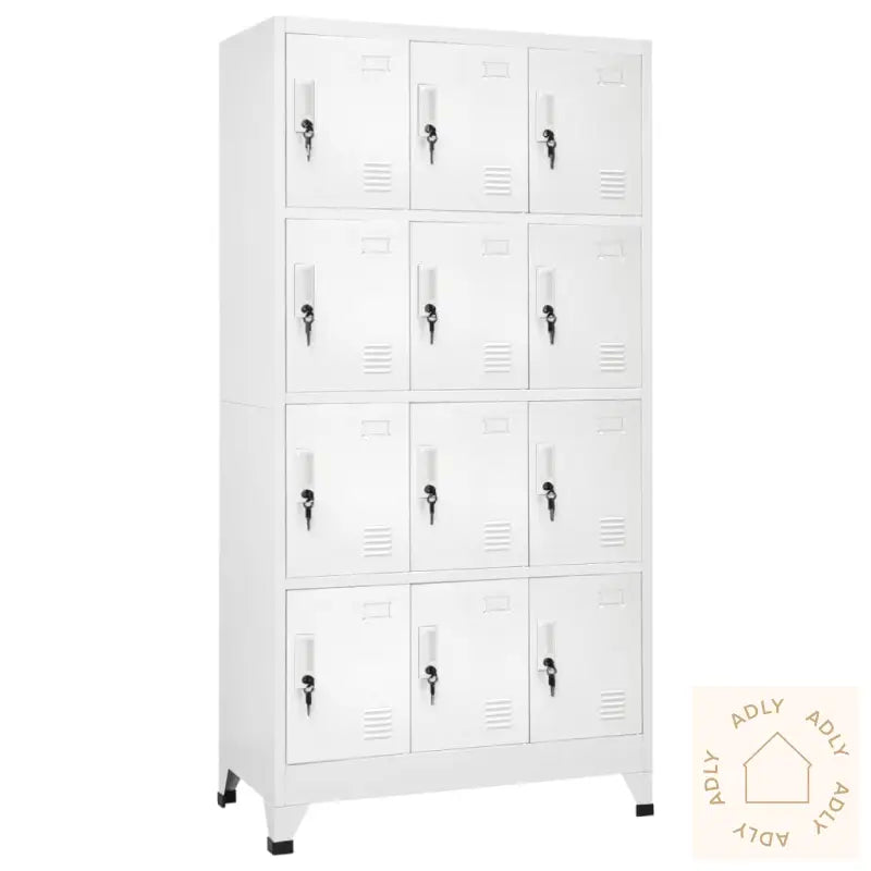 Garderobeskap Med 12 Rom 90X45X180 Cm