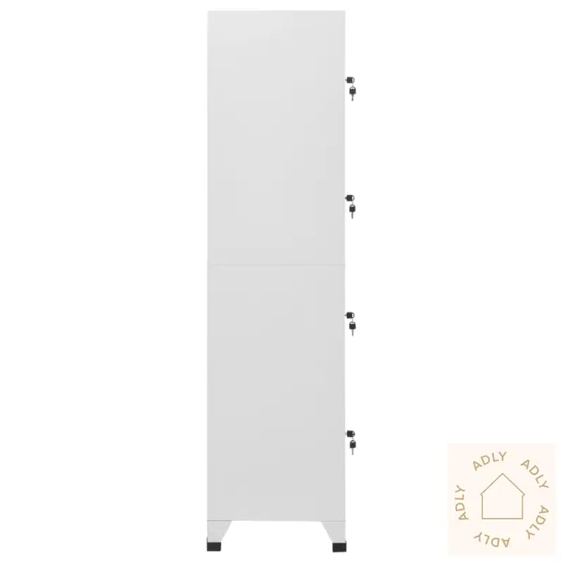 Garderobeskap Med 4 Rom 38X45X180 Cm