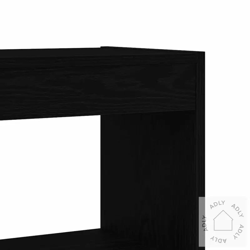 Bokskap/Romdeler Sort Eik 80X30X198 Cm
