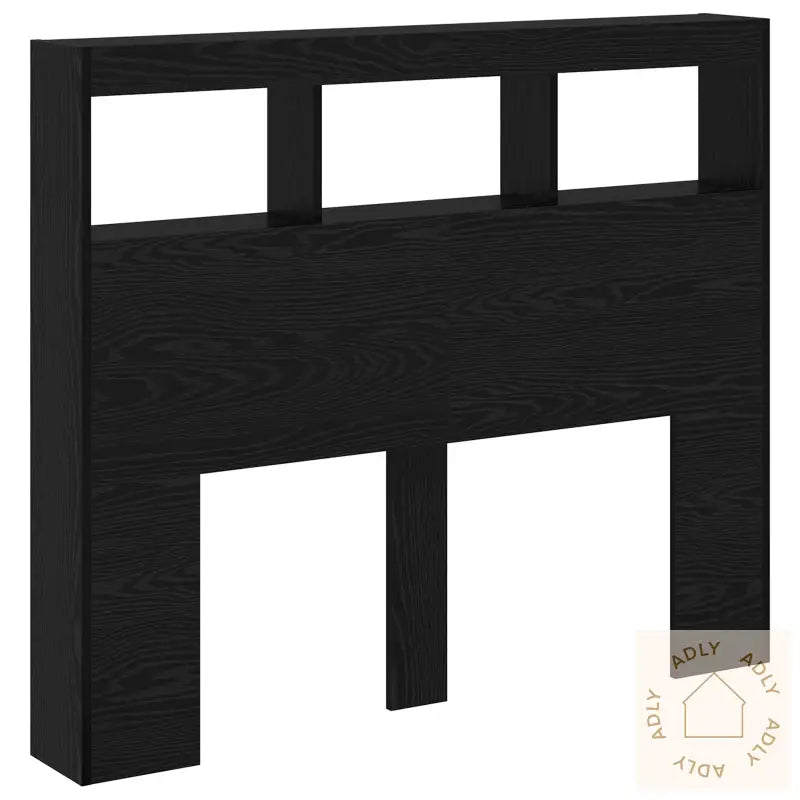 Svart Eik Hodegavl Svart Eik Konstruert Tre 120 X 17 X 102 Cm