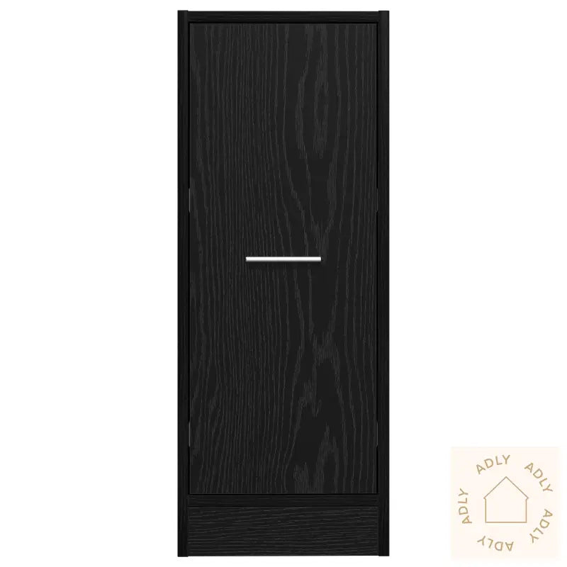 Apotekerhylle Svart Eik 30X41X77,5 Cm Konstruert Tre