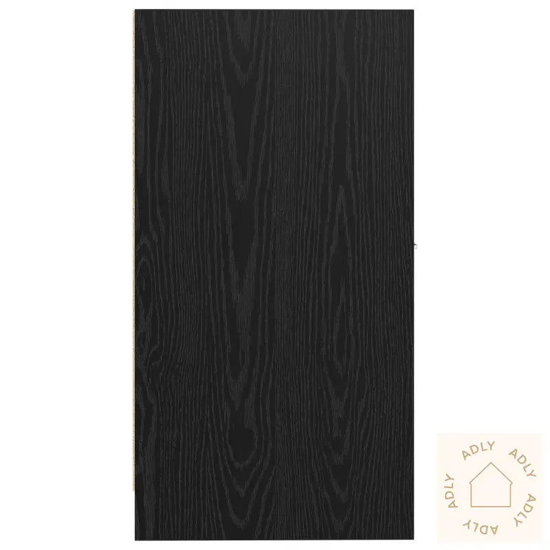 Apotekerhylle Svart Eik 30X41X77,5 Cm Konstruert Tre