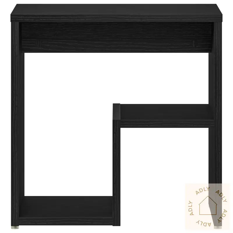 Nattbord 2 Stk Svart Eik 40X30X40 Cm Laget Av Tre
