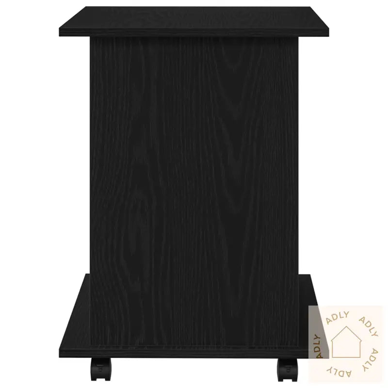 Rullekapell Svart Eik 60X45X55 Cm Konstruert Tre