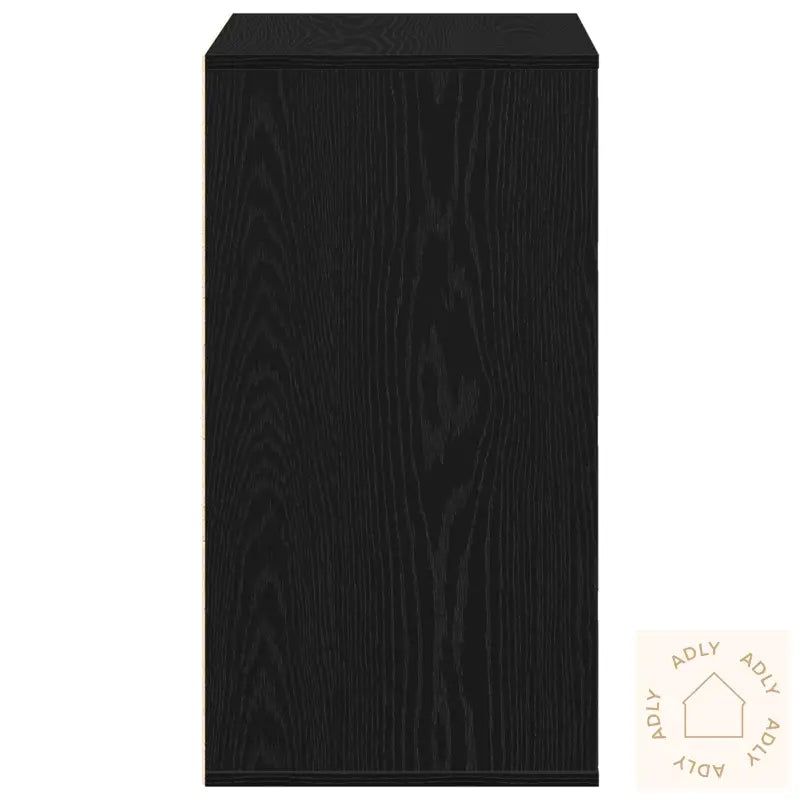 Kommode Svart Eik 60X41X76 Cm Konstruert Tre