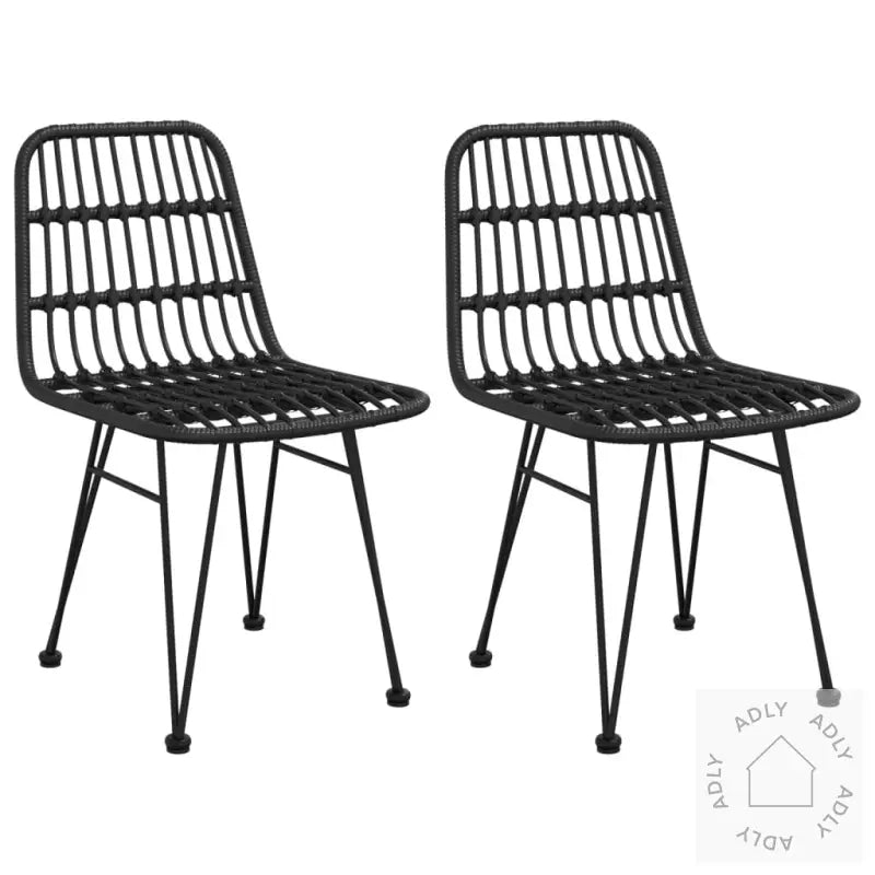 Hagespisegruppe 3 Deler Svart Polyrotting