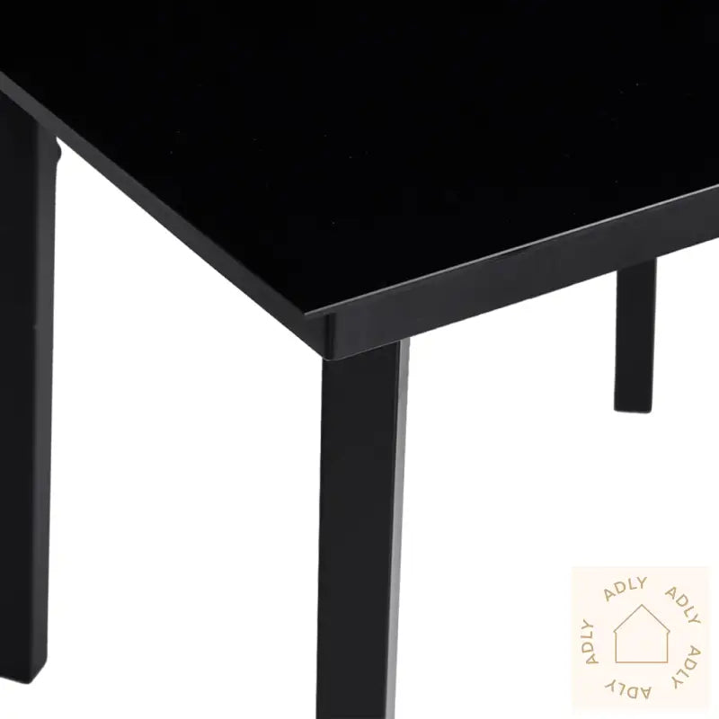Hagespisegruppe 3 Deler Svart Pvc-Rotting