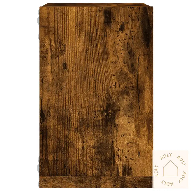 Svevende Hyller Røykfarget Eik Konstruert Tre Moderat