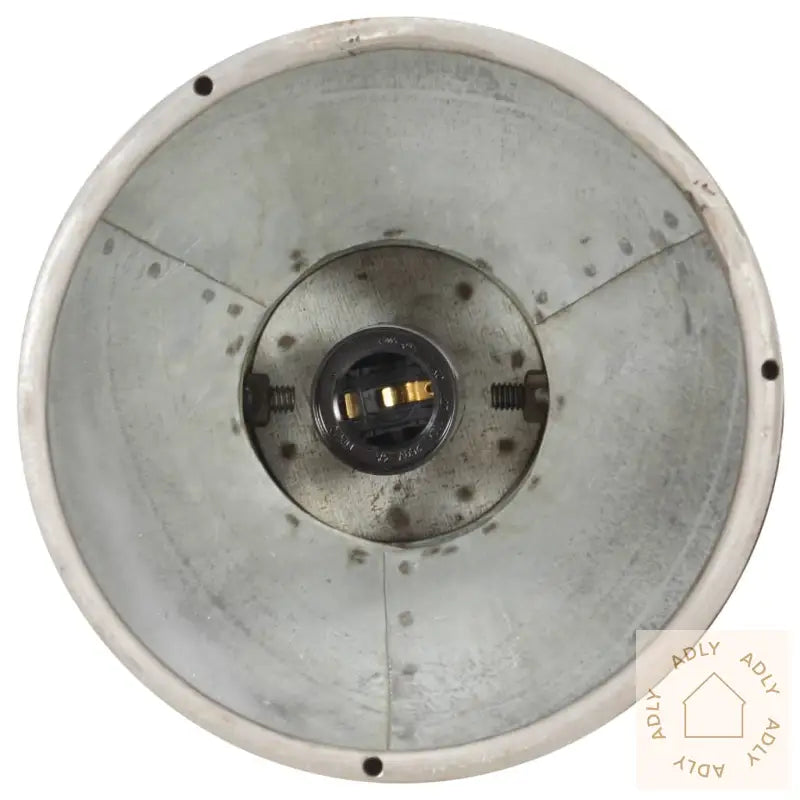 Industriell Taklampe Sølv E27 Mangotre